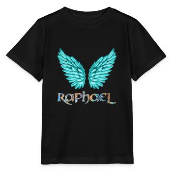 archangel raphael e 120 - Stanley/Stella MINI CREATOR Kids’ T-Shirt - black - Front - Mikhail (115cm)
