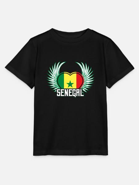 Senegal - Stanley/Stella Kinder T-Shirt MINI CREATOR - Schwarz