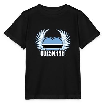 Botswana - Stanley/Stella Kinder T-Shirt MINI CREATOR  - Schwarz - Vorne - Mikhail (115cm)
