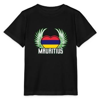 Mauritius - Stanley/Stella MINI CREATOR Kids’ T-Shirt - black - Front - Mikhail (115cm)