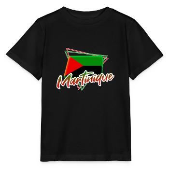 Martinique - Stanley/Stella Kinder T-Shirt MINI CREATOR  - Schwarz - Vorne - Mikhail (115cm)