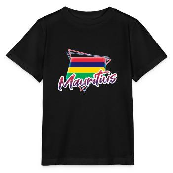 Mauritius - Stanley/Stella MINI CREATOR Kids’ T-Shirt - black - Front - Mikhail (115cm)