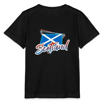 Écosse - T-shirt bio MINI CREATOR Stanley/Stella Enfant - noir - Devant - Mikhail (115cm)