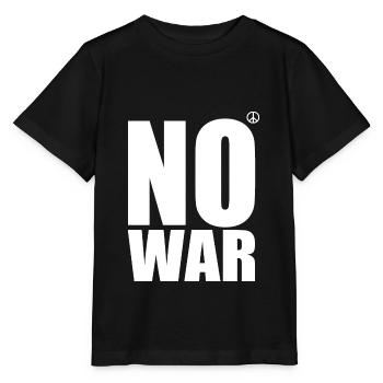 No war - Stanley/Stella Kinder T-Shirt MINI CREATOR  - Schwarz - Vorne - Mikhail (115cm)