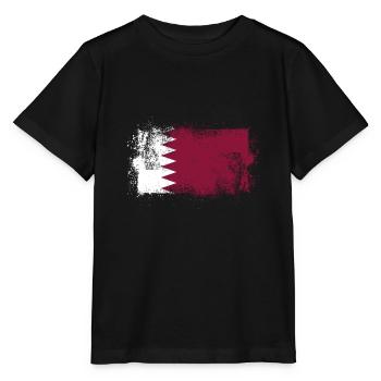 Katar - Stanley/Stella Kinder T-Shirt MINI CREATOR  - Schwarz - Vorne - Mikhail (115cm)