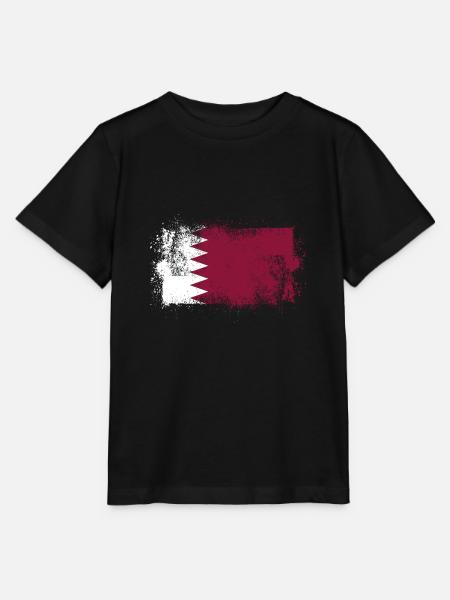 Katar - Stanley/Stella Kinder T-Shirt MINI CREATOR - Schwarz