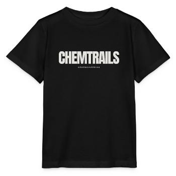 chemtrails geoengineering - Stanley/Stella MINI CREATOR Kids’ T-Shirt - black - Front - Mikhail (115cm)