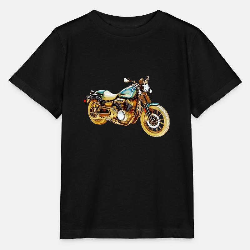 moto - T-shirt bio MINI CREATOR Stanley/Stella Enfant - noir