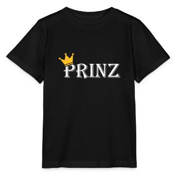Prinz - Stanley/Stella Kinder T-Shirt MINI CREATOR  - Schwarz - Vorne - Mikhail (115cm)