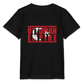 Osmanisches Reich - Stanley/Stella Kinder T-Shirt MINI CREATOR  - Schwarz - Vorne - Mikhail (115cm)