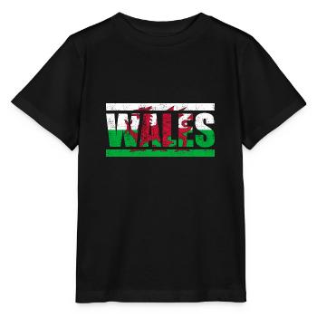 Pays de Galles - T-shirt bio MINI CREATOR Stanley/Stella Enfant - noir - Devant - Mikhail (115cm)