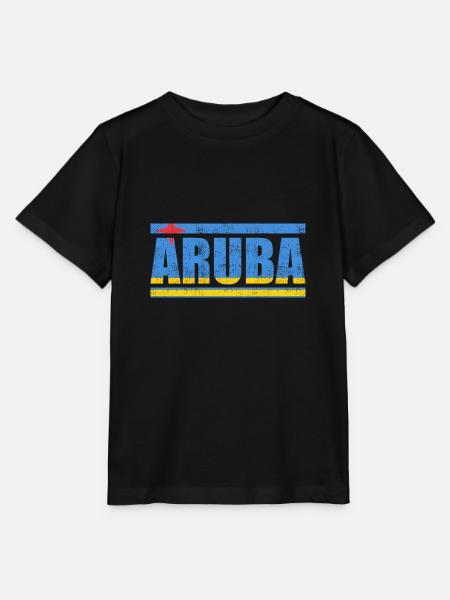 Aruba - Stanley/Stella Kinder-T-shirt MINI CREATOR  - zwart