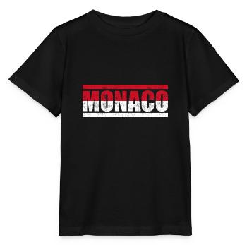 Monaco - T-shirt bio MINI CREATOR Stanley/Stella Enfant - noir - Devant - Mikhail (115cm)