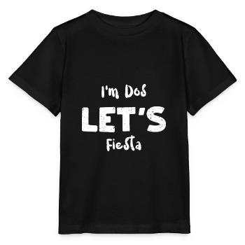 Je suis Dos Let’s Fiesta - T-shirt bio MINI CREATOR Stanley/Stella Enfant - noir - Devant - Mikhail (115cm)