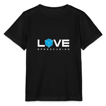 Love Speedcubing. - Stanley/Stella Kinder T-Shirt MINI CREATOR  - Schwarz - Vorne - Mikhail (115cm)