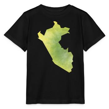 Peru - Stanley/Stella Kinder T-Shirt MINI CREATOR  - Schwarz - Vorne - Mikhail (115cm)