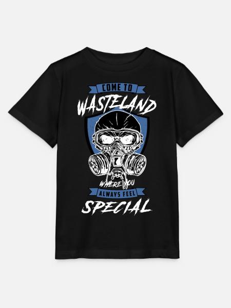 Skull Ödland - Stanley/Stella Kinder T-Shirt MINI CREATOR  - Schwarz