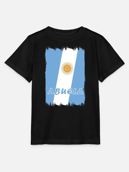 Argentinien Großmutter Design - Stanley/Stella Kinder T-Shirt MINI CREATOR - Schwarz