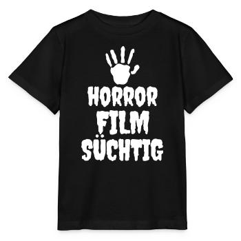 Film Schauen Movies Statement Kinoabend Dvd Abend - Stanley/Stella Kinder T-Shirt MINI CREATOR  - Schwarz - Vorne - Mikhail (115cm)
