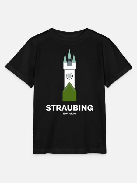 Straubing - Stanley/Stella Kinder T-Shirt MINI CREATOR - Schwarz