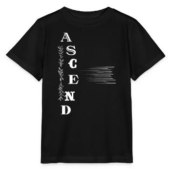 ASCEND – Your Ascension to Consciousness - Stanley/Stella MINI CREATOR Kids’ T-Shirt - black - Front - Mikhail (115cm)
