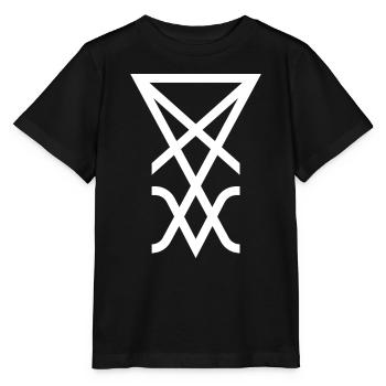 Lucifer - T-shirt bio MINI CREATOR Stanley/Stella Enfant - noir - Devant - Mikhail (115cm)