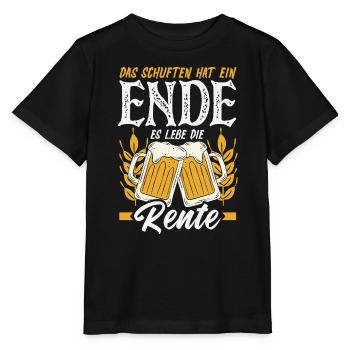 Schuften Hat Ein Ende Rente - Stanley/Stella Kinder T-Shirt MINI CREATOR  - Schwarz - Vorne - Mikhail (115cm)