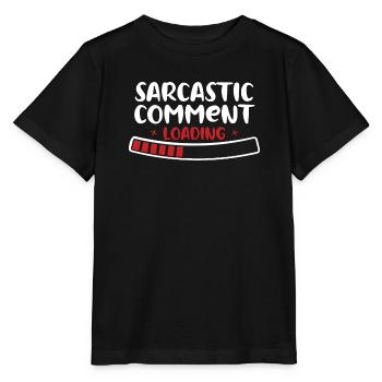 Commentaire sarcastique Papa Blague Offensant Grossier Citation - T-shirt bio MINI CREATOR Stanley/Stella Enfant - noir - Devant - Mikhail (115cm)