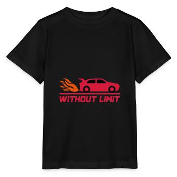 Without limit (Sportwagen) - Stanley/Stella Kinder T-Shirt MINI CREATOR  - Schwarz - Vorne - Mikhail (115cm)