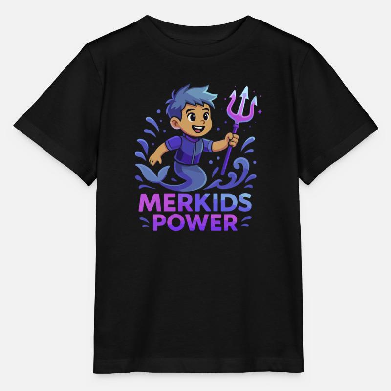 Merkids Power - Stanley/Stella Kinder T-Shirt MINI CREATOR  - Schwarz