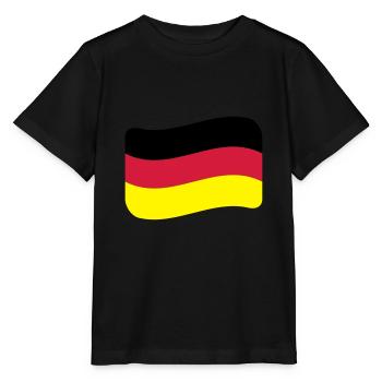 Allemagne Drapeau Nation allemande - T-shirt bio MINI CREATOR Stanley/Stella Enfant - noir - Devant - Mikhail (115cm)