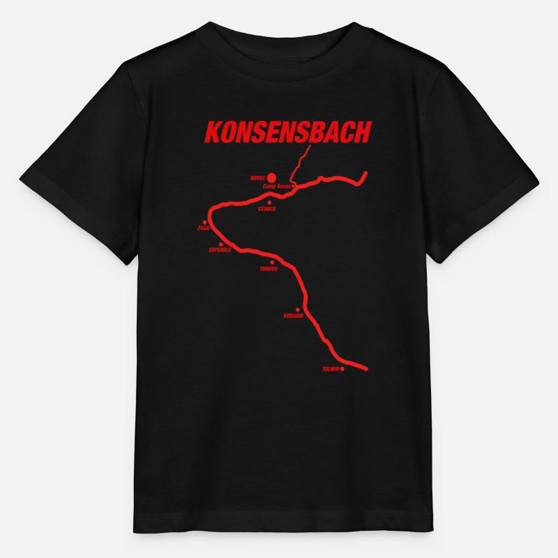 Konsensbach - Stanley/Stella Kinder T-Shirt MINI CREATOR  - Schwarz