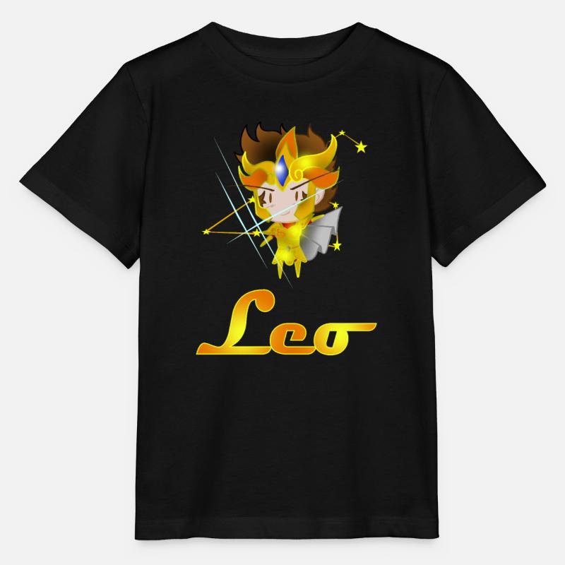 leo - T-shirt bio MINI CREATOR Stanley/Stella Enfant - noir