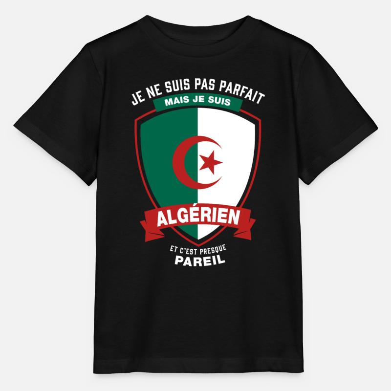 Algerien Parfait - T-shirt bio MINI CREATOR Stanley/Stella Enfant - noir