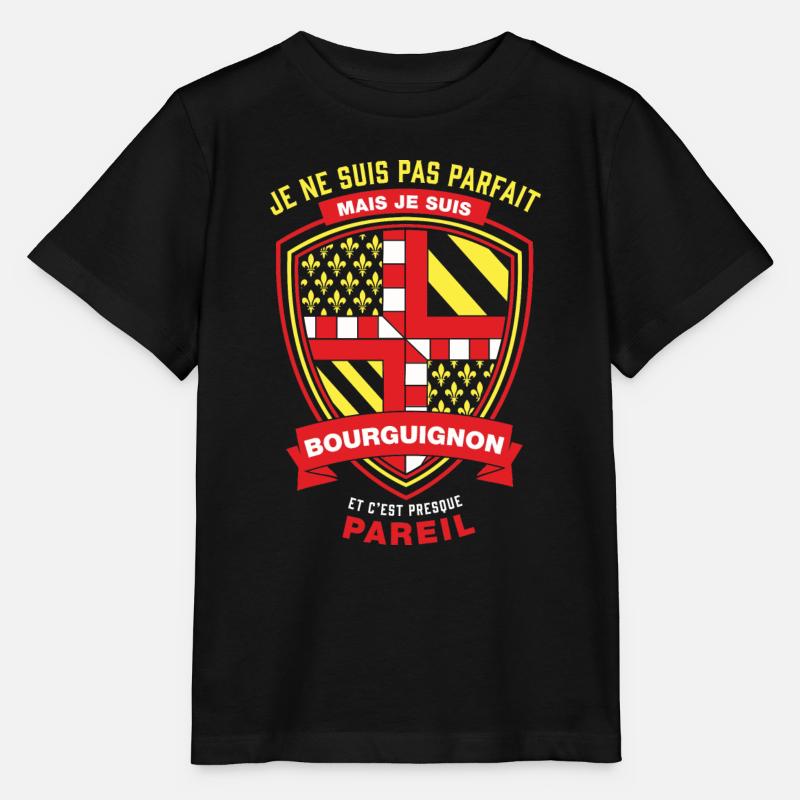 Bourguignon Parfait - T-shirt bio MINI CREATOR Stanley/Stella Enfant - noir