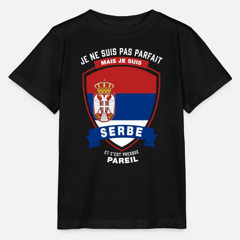 Serbe Parfait - T-shirt bio MINI CREATOR Stanley/Stella Enfant - noir