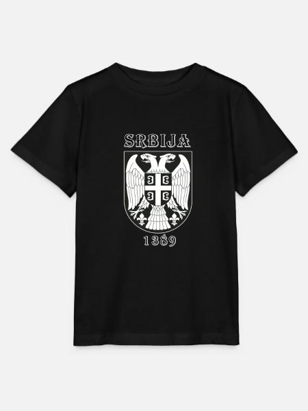 srbija - Stanley/Stella Kinder T-Shirt MINI CREATOR - Schwarz