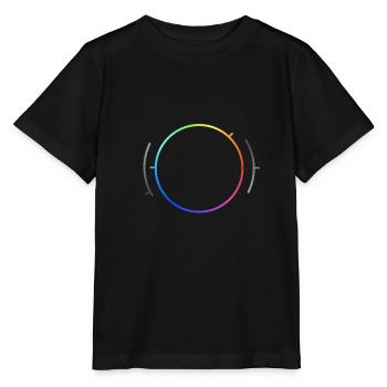 colorwheel - Stanley/Stella MINI CREATOR Kids’ T-Shirt - black - Front - Mikhail (115cm)