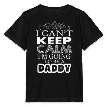 Zukünftiger Vater - Vater werden - Stanley/Stella Kinder T-Shirt MINI CREATOR  - Schwarz - Vorne - Mikhail (115cm)