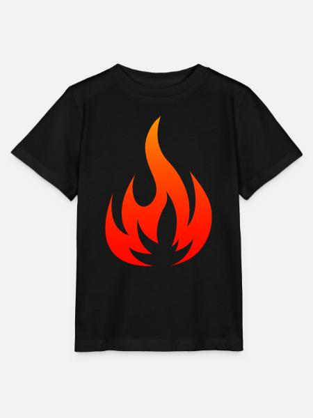 Flamme - Stanley/Stella Kinder T-Shirt MINI CREATOR  - Schwarz