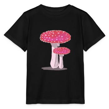 Rot-weiße Testippings - Stanley/Stella Kinder T-Shirt MINI CREATOR  - Schwarz - Vorne - Mikhail (115cm)