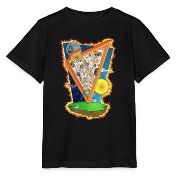 Endless Chase Teil 2 - Stanley/Stella Kinder T-Shirt MINI CREATOR  - Schwarz - Vorne - Mikhail (115cm)