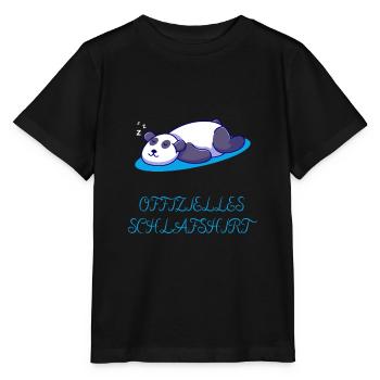 OFFIZELLES SCHLAFSHIRT - Stanley/Stella Kinder T-Shirt MINI CREATOR  - Schwarz - Vorne - Mikhail (115cm)