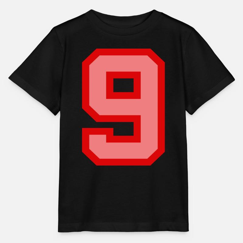 Cool Retro Retrostyle Numéro de maillot numéro de dos - T-shirt bio MINI CREATOR Stanley/Stella Enfant - noir