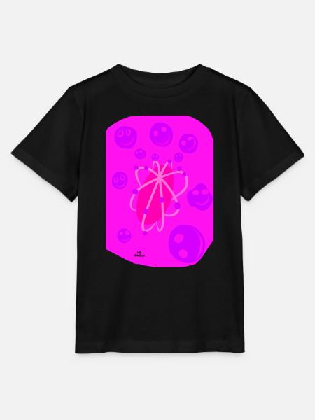 ROSA POWER - Stanley/Stella Kinder T-Shirt MINI CREATOR  - Schwarz