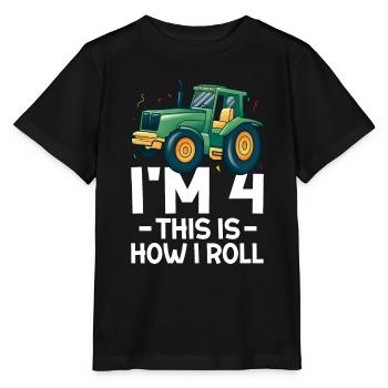 Paysagiste Jardinier Paysagiste Jardinier Garte - T-shirt bio MINI CREATOR Stanley/Stella Enfant - noir - Devant - Mikhail (115cm)