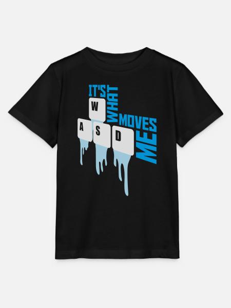 its what moves me - Stanley/Stella Kinder T-Shirt MINI CREATOR - Schwarz