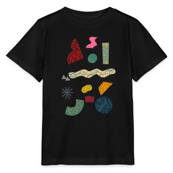 Es ist Kunst. - Stanley/Stella Kinder T-Shirt MINI CREATOR  - Schwarz - Vorne - Mikhail (115cm)