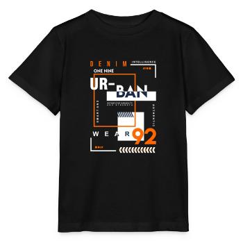 Urban wear - T-shirt bio MINI CREATOR Stanley/Stella Enfant - noir - Devant - Mikhail (115cm)
