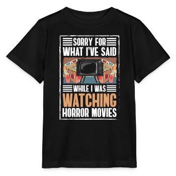 Filmliebhaber Leinwand Kinoabend Hollywood - Stanley/Stella Kinder T-Shirt MINI CREATOR  - Schwarz - Vorne - Mikhail (115cm)